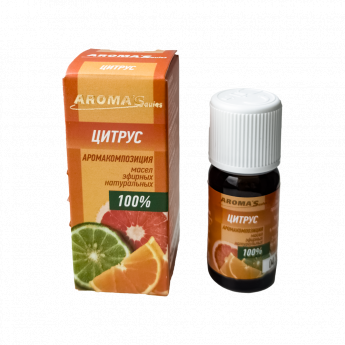 Composizione aromatica di oli essenziali AROMA'AGRUME'Saules 10 ml
