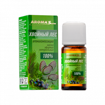 Composizione aromatica di oli essenziali AROMA'Saules FORESTA DI CONIFERE 10 ml