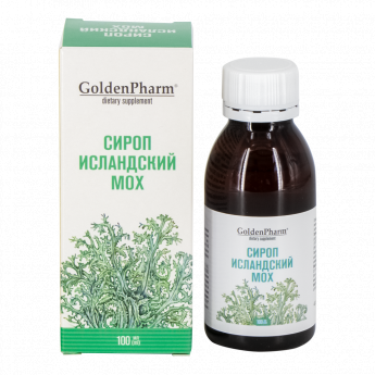 Sciroppo di muschio islandese GOLDEN PHARM 100 ml.