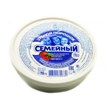 Dentifricio in polvere per la famiglia "Fitokosmetik" (75g)