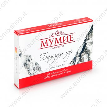 Compresse "Mumiye Balsam Mountains" 200 mg (30 pz.)