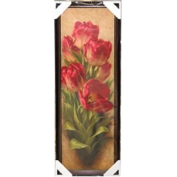 Quadro 'Buoquet di tulipani' 30/90