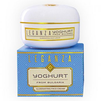 Crema per viso illuminante con Pm®yoghurt "Leganza" 45ml Crema per viso illuminante con Pm®yoghurt "Leganza" 45ml