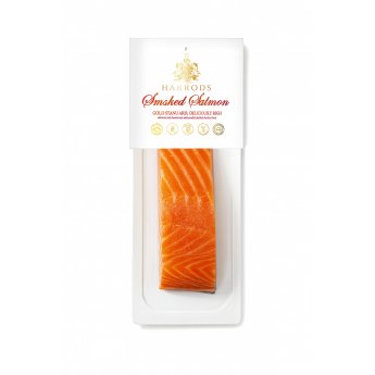 Salmone "Queen Harbour" leggermente salato, affumicato a freddo (150 g) Salmone "Queen Harbour" leggermente salato, affumicato a freddo (150 g)