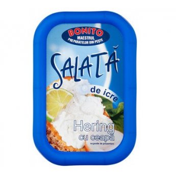 Insalata con uova di aringa e cipolla "Bonito" (150g)