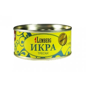 Икра трески "Lemberg"  (100g)