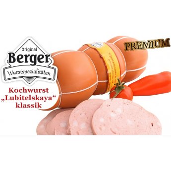 Salsiccia "Berger"  bollita per colazione (600g)