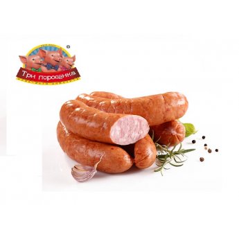 Salame alla Cracovia, a grana fine "Udarnaja" "Tre porcellini" (600g)