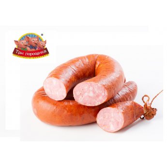 Salsiccia affumicata "3 porcellini - Hodovaia" (600g)