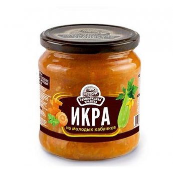 Passata "Semilukskaya meal" di zucchine giovani (450 g)