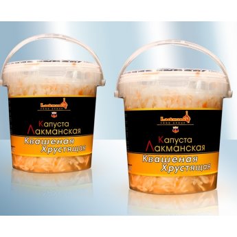Crauti fermentati con aglio "Lackmann" (900g) Crauti fermentati con aglio "Lackmann" (900g)