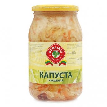 Crauti  "Kedainiu" fermentato (880g)