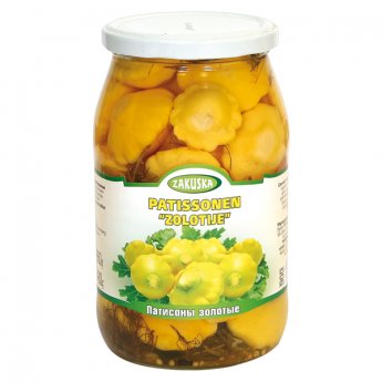 Zucchine "Patisson" marinati (860g)