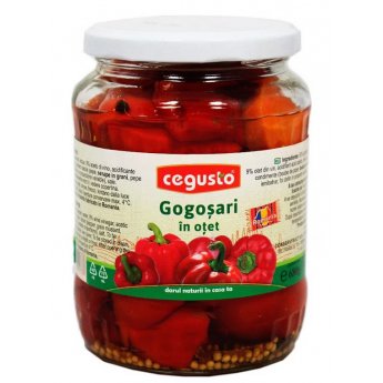 Peperoni  "Cegusto" sott'aceto (720gr)