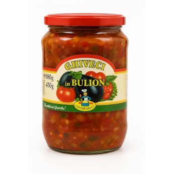 Mix di verdure "Conservfruct" in salsa di pomodoro (680 g)