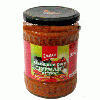 Stufato di verdure "Gourmet" "Emela" 550g