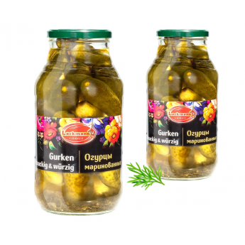 Cetrioli sottaceto "Lakman" (1750g) Cetrioli sottaceto "Lakman" (1750g)