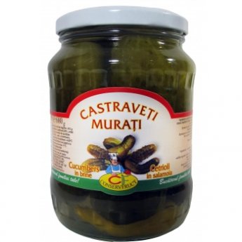 Cetrioli in salamoia "Conservfruct" (680g)