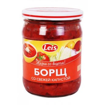 Borsch "Kedainiu" con cavolo fresco (480 g)