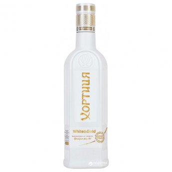 Vodka "Khortytsa White & Gold", Alc.40%, (0,5L)
