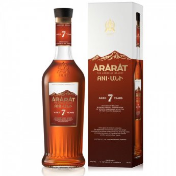 Brandy armeno "Ararat Ani" XO 7 ani 40% 0,5l