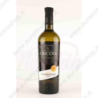 Vino bianco secco "Cricova - Chardonnay" Vintage da Moldova 13,3% alc.