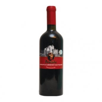 Vin "Dracula" rosu caberne sauvignon 13% (0,75l)