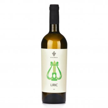 Vino bianco secco "Gramma - Liric" Feteasca regala 11.5% alc (0.75l)