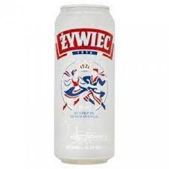 Пиво "ZYWIEC" светлое 5,6% об. (0,5 л)