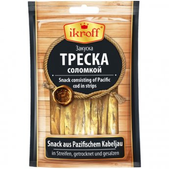 Merluzzo salato ed essiccato "Ikroff" (36g)