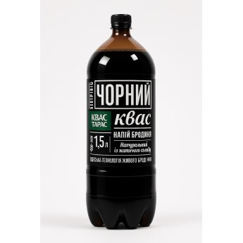 Bibita frizzante a base di pane Kvas "Taras" nero (1,5L)