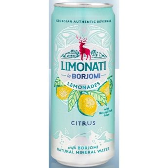 Limonata "Borjomi" al gusto di agrumi (0,330 ml)