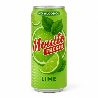 Bevanda "Latino Mojito" al gusto di limone (0,45 l)