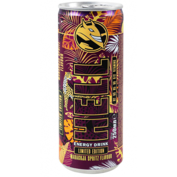 Bibita energizzante "Hell" Maracuja spritz flavour (250ml)