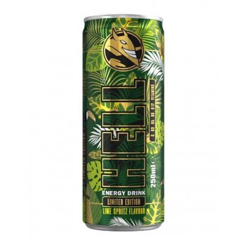 Bibita energizzante "Hell" Lime e menta 250ml)
