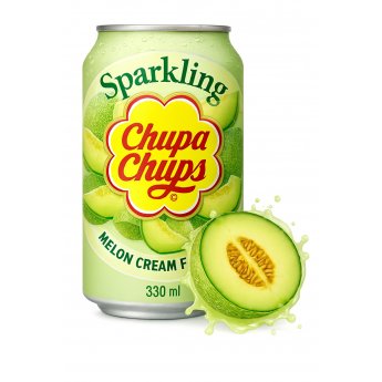 Bevanda "Chupa Chups" melone e panna (345 ml)