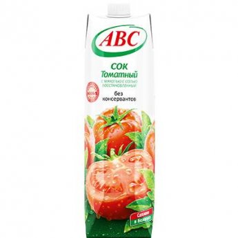 Succo di pomodoro con polpa e sale "ABC" (1L) Succo di pomodoro con polpa e sale "ABC" (1L)