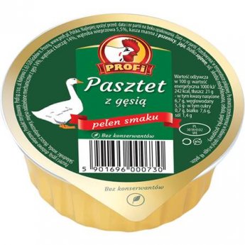 Patè "Profi" di  oca, senza conservanti (130g)
