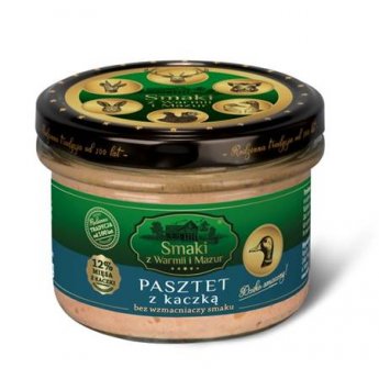 Paté "Smaki" di maiale con anatra (160g)