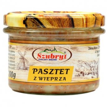 Patè "Szubryt" di pollame con carne di maiale (180g) Patè "Szubryt" di pollame con carne di maiale (180g)