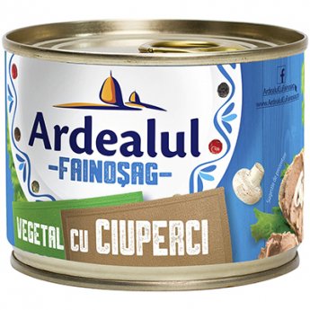 Паштет "Ardeaul" постный с грибами (200г)