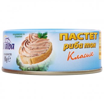 Паштет "Di Alba" из тунца (90gr)