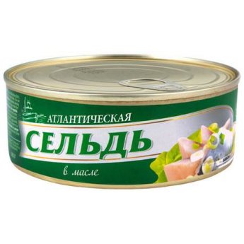 Сельдь "SibFisch" атлантическая в масле (200г)