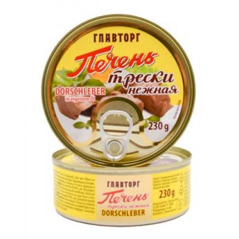 Fegato di meruzzo "Glavtorg" (230g)
