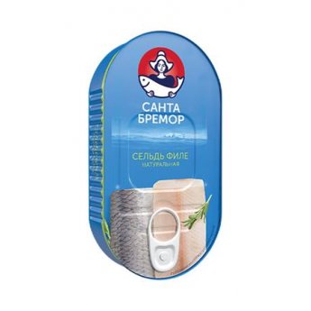 Filetto di aringa dell'Atlantico "Santa Bremor" (175g)