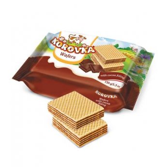 Wafer "Korovka" cioccolato (150g)