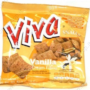 Cereali con ripieno alla vaniglia "Viva" (100g)