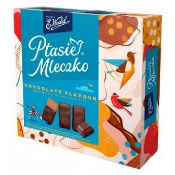 Сioccolatini con ripieno di soufflè al latte "Wedel" (340g)