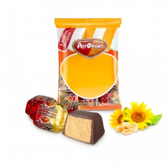 Halva"Rot-Front" ricoperta di cioccolato (200 g) Halva"Rot-Front" ricoperta di cioccolato (200 g)