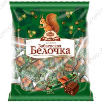 Cioccolatini "Belochka - Babaevsky" (200g)